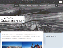 Tablet Screenshot of abindieberge.ch